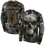 personalized georgia tech yellow jackets camo skull hoodie best selling