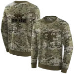 personalized georgia tech yellow jackets military style hoodie best selling