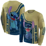 personalized georgia tech yellow jackets stitch gold hoodie best selling