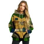 personalized georgia tech yellow jackets superhero armor gold green hoodie best selling