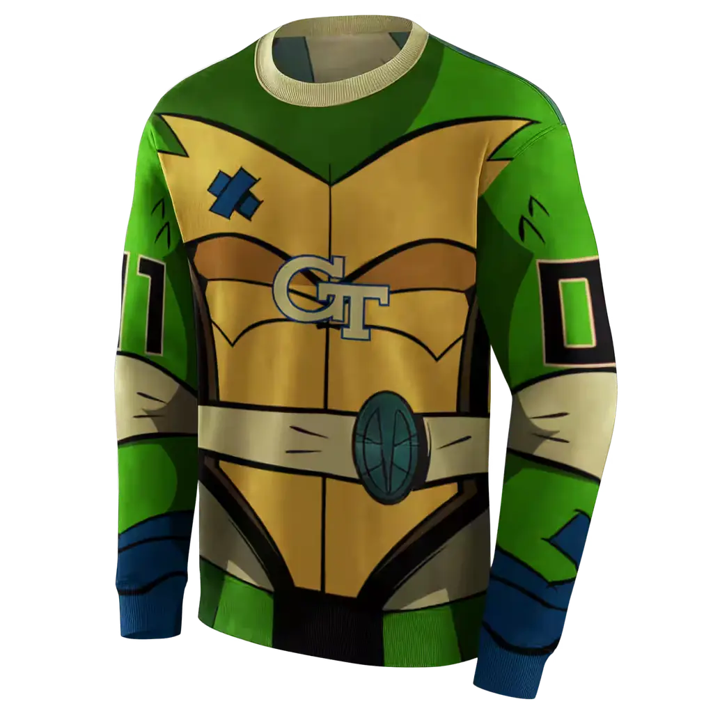 personalized georgia tech yellow jackets superhero armor gold green hoodie new arrival personalized georgia tech yellow jackets superhero armor gold green hoodie new arrival