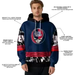 personalized gonzaga bulldogs grateful vibes blue hoodie best selling