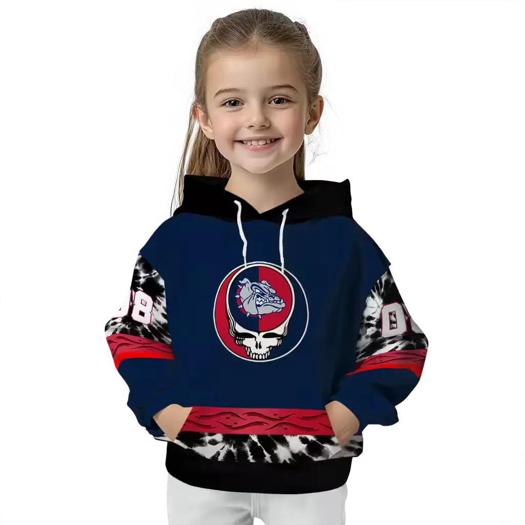 personalized gonzaga bulldogs grateful vibes blue hoodie top rated personalized gonzaga bulldogs grateful vibes blue hoodie top rated