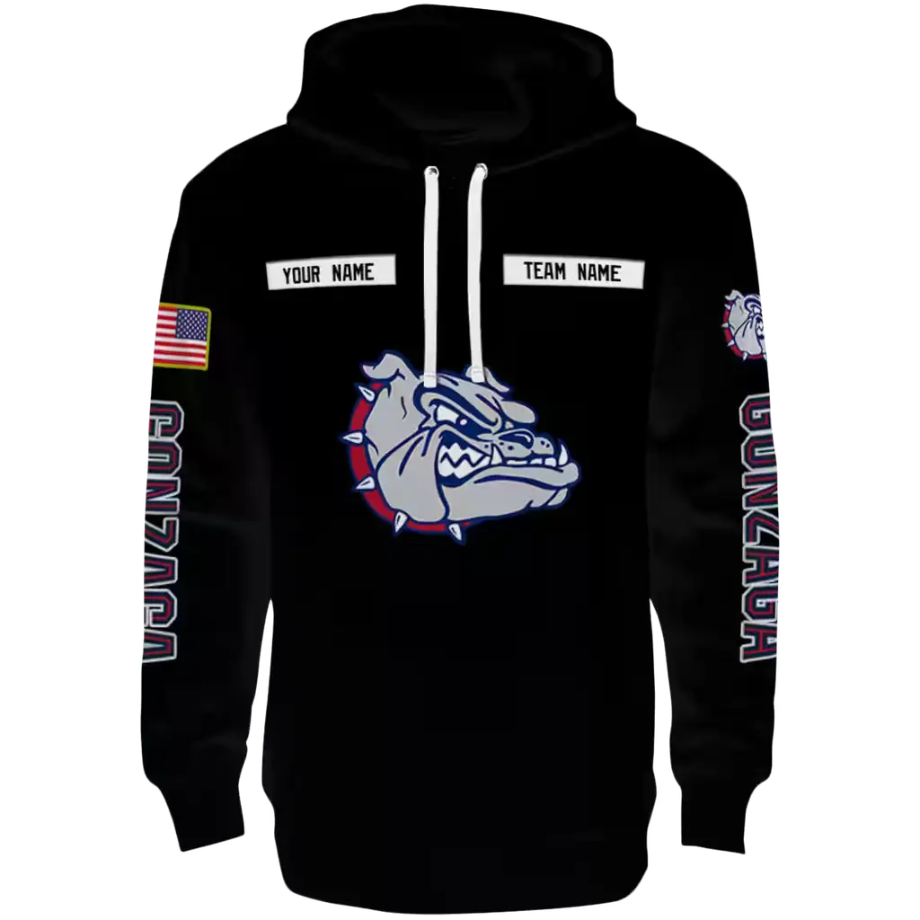 personalized gonzaga bulldogs punisher skull black hoodie best selling personalized gonzaga bulldogs punisher skull black hoodie best selling