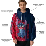 personalized gonzaga bulldogs stitch blue hoodie best selling