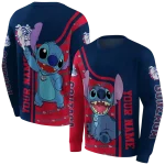personalized gonzaga bulldogs stitch blue hoodie best selling