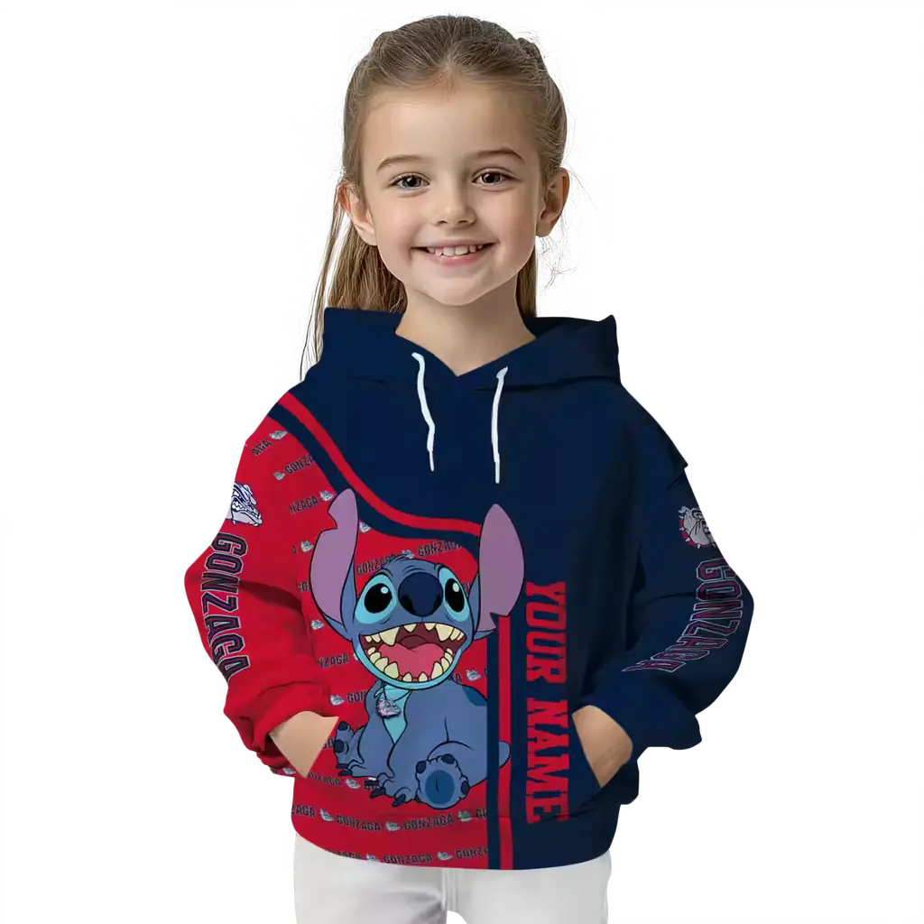 personalized gonzaga bulldogs stitch blue hoodie top rated personalized gonzaga bulldogs stitch blue hoodie top rated