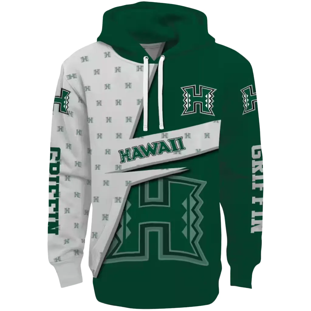 personalized hawaii rainbow warriors abstract shape green hoodie best selling personalized hawaii rainbow warriors abstract shape green hoodie best selling