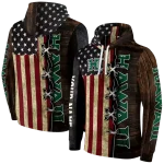 personalized hawaii rainbow warriors american pride hoodie best selling