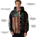 personalized hawaii rainbow warriors american pride hoodie best selling