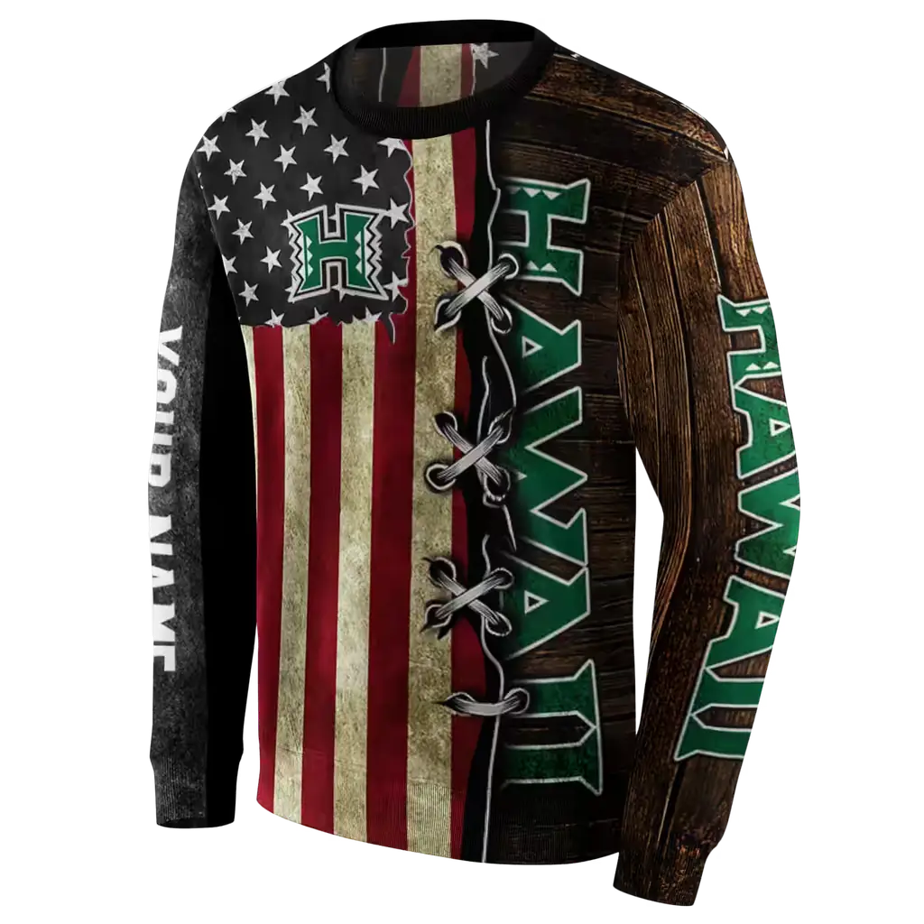 personalized hawaii rainbow warriors american pride hoodie new arrival personalized hawaii rainbow warriors american pride hoodie new arrival