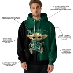 personalized hawaii rainbow warriors baby yoda green black hoodie best selling