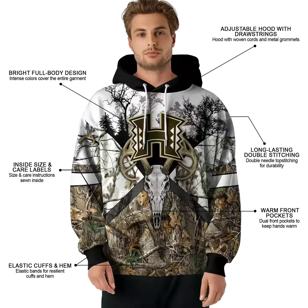 personalized hawaii rainbow warriors forest silhouette hoodie latest model personalized hawaii rainbow warriors forest silhouette hoodie latest model