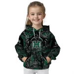 personalized hawaii rainbow warriors hunting theme green black hoodie best selling