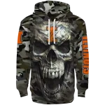 personalized illinois fighting illini camo skull hoodie best selling