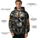 personalized illinois fighting illini camo skull hoodie best selling