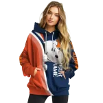 personalized illinois fighting illini peeking snoopy blue hoodie best selling