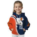 personalized illinois fighting illini peeking snoopy blue hoodie best selling