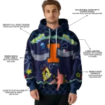 personalized illinois fighting illini spongebob patrick star blue navy hoodie best selling