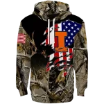 personalized illinois fighting illini tree camo hoodie best selling