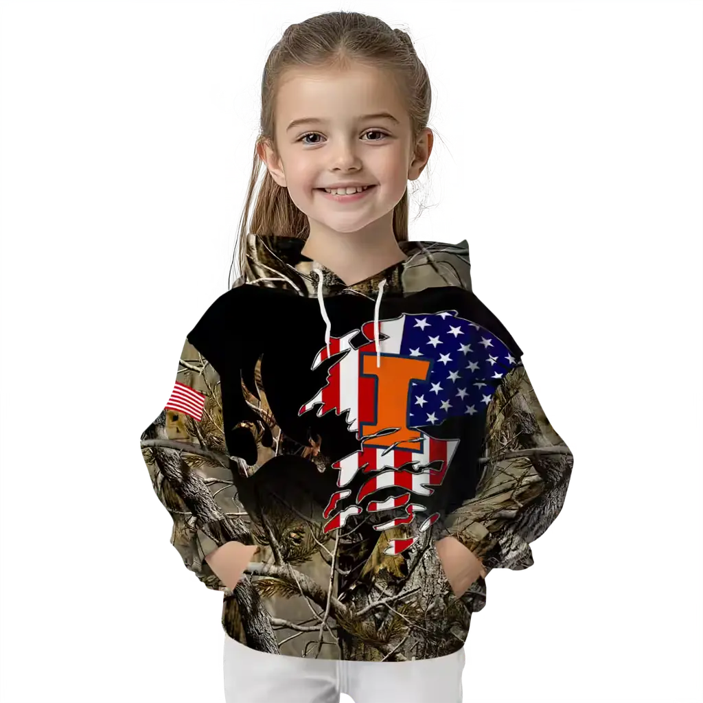 personalized illinois fighting illini tree camo hoodie top rated personalized illinois fighting illini tree camo hoodie top rated