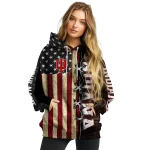 personalized indiana hoosiers american pride hoodie best selling