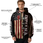 personalized indiana hoosiers american pride hoodie best selling
