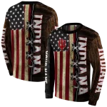 personalized indiana hoosiers american pride hoodie best selling