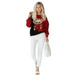 personalized indiana hoosiers baby yoda red black hoodie best selling