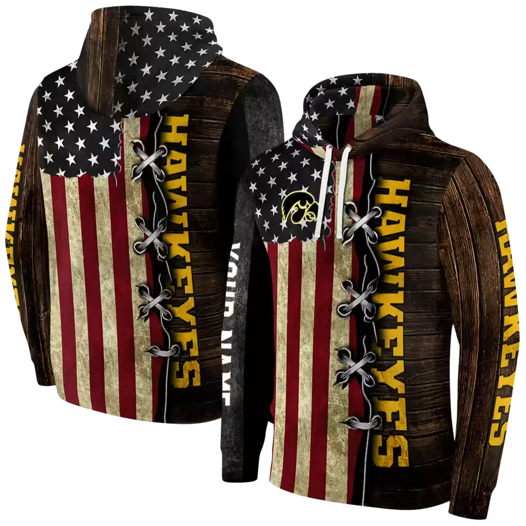 personalized iowa hawkeyes american pride hoodie fashion forward personalized iowa hawkeyes american pride hoodie fashion forward