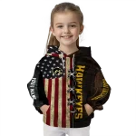 personalized iowa hawkeyes american pride hoodie best selling