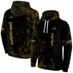 personalized iowa hawkeyes deer silhouette black hoodie best selling