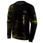 personalized iowa hawkeyes deer silhouette black hoodie best selling