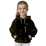 personalized iowa hawkeyes deer silhouette black hoodie best selling
