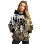 personalized iowa hawkeyes forest silhouette hoodie best selling