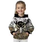 personalized iowa hawkeyes forest silhouette hoodie best selling