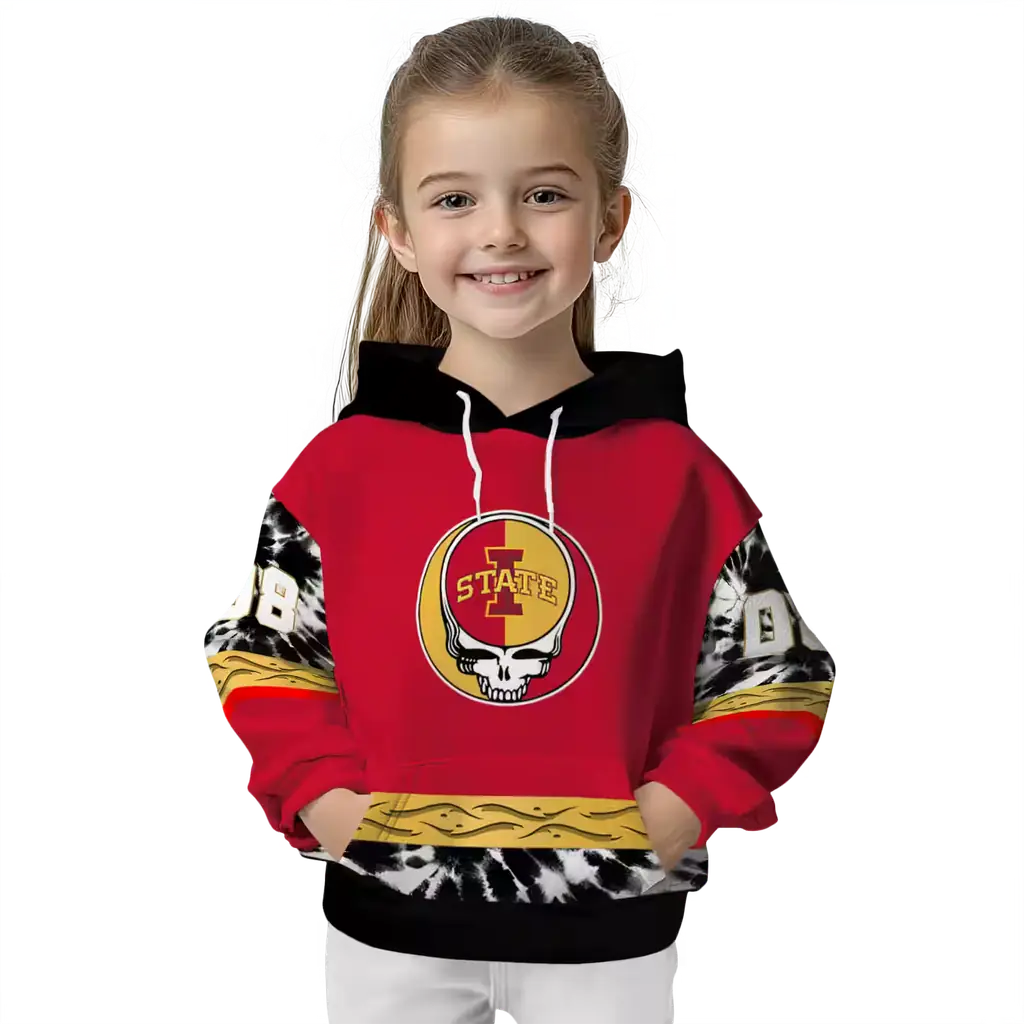 personalized iowa state cyclones grateful vibes red hoodie top rated personalized iowa state cyclones grateful vibes red hoodie top rated