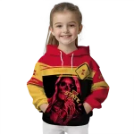 personalized iowa state cyclones grim reaper red black hoodie best selling