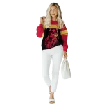 personalized iowa state cyclones grim reaper red black hoodie best selling