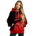 personalized jacksonville state gamecocks abstract shape red hoodie best selling