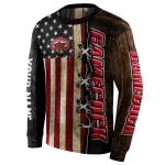 personalized jacksonville state gamecocks american pride hoodie best selling