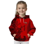 personalized jacksonville state gamecocks deer silhouette red hoodie best selling