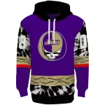 personalized james madison dukes grateful vibes purple hoodie best selling