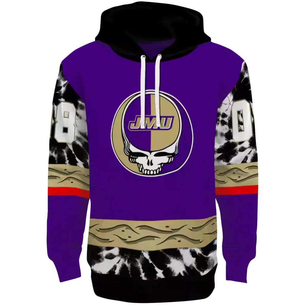 personalized james madison dukes grateful vibes purple hoodie best selling personalized james madison dukes grateful vibes purple hoodie best selling