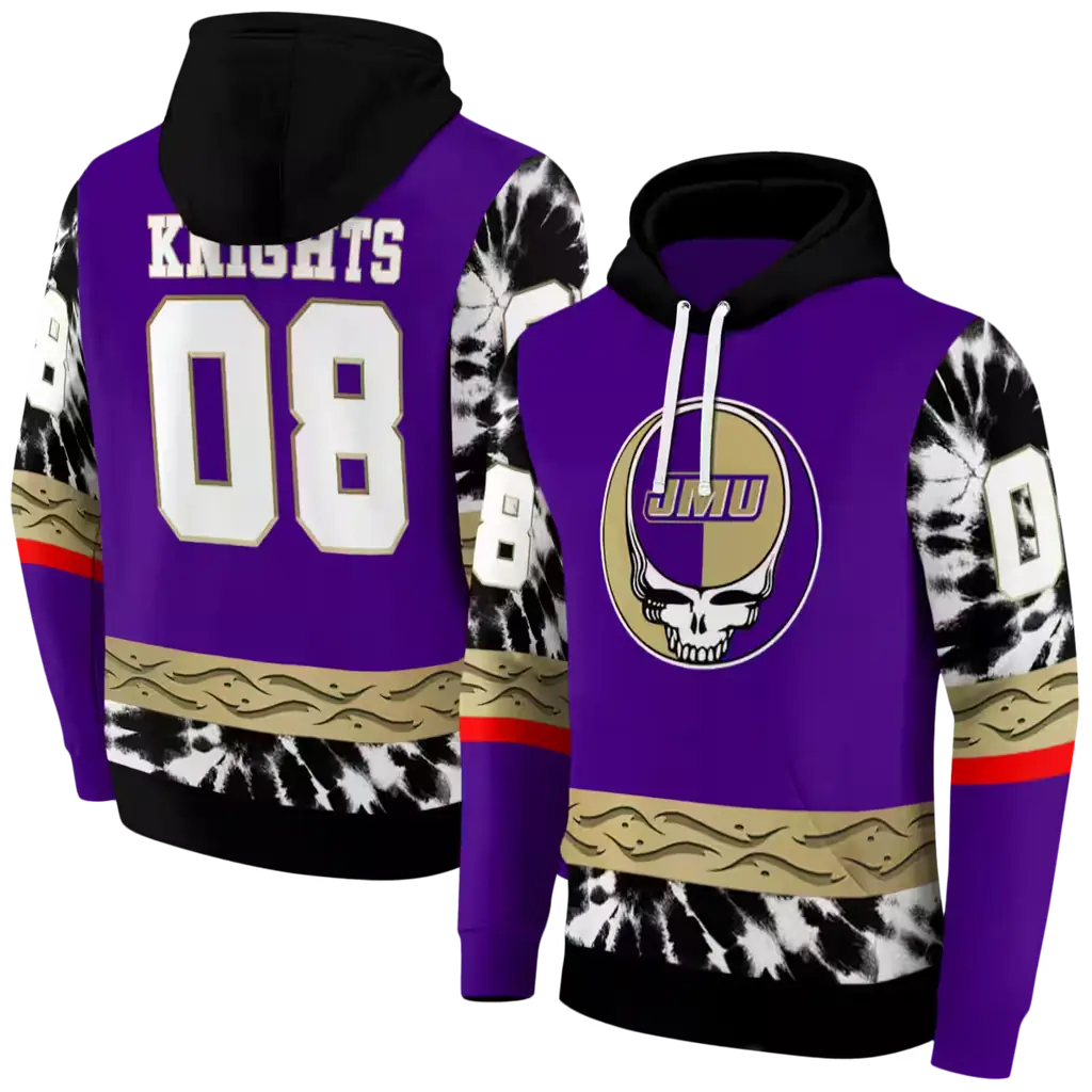 personalized james madison dukes grateful vibes purple hoodie fashion forward personalized james madison dukes grateful vibes purple hoodie fashion forward