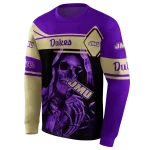 personalized james madison dukes grim reaper purple black hoodie best selling