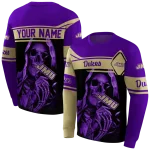 personalized james madison dukes grim reaper purple black hoodie best selling