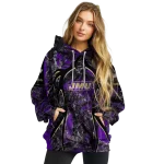 personalized james madison dukes hunting theme purple black hoodie best selling