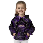 personalized james madison dukes hunting theme purple black hoodie best selling