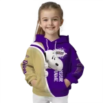 personalized james madison dukes peeking snoopy purple hoodie best selling